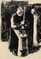 Pissarro, Camille: Bäuerin beim Butterschlagen