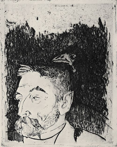 Gauguin, Paul: Portrt des Stphane Mallarm