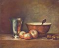 Chardin, Jean-Baptiste Siméon: Der Silberbecher