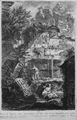 Piranesi, Giovanni Battista: Architekturen und Perspektiven, Erster Teil, Tafel 6, Ruinen eines antiken Grabes