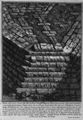 Piranesi, Giovanni Battista: Die antiken Bauten Roms, Band IV, Blatt XIII, Reste eines Pfeilers des Ponte Trionfale