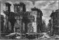Piranesi, Giovanni Battista: Ruinen des Forum des Nerva