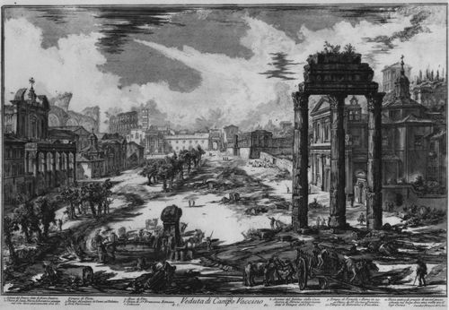 Piranesi, Giovanni Battista: Vedute des Forum Romanums