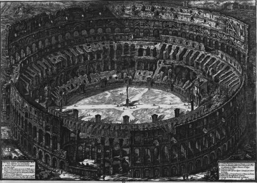 Piranesi, Giovanni Battista: Vedute des Kolosseums
