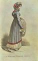 Englischer Kupferstecher um 1813: Winterliches Straßenkleid