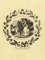 Englischer Lithograph um 1850: Valentinsgruss