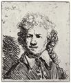Rembrandt Harmensz. van Rijn: Selbstporträt