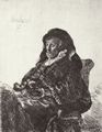Rembrandt Harmensz. van Rijn: Porträt der Mutter, mit dunklen Handschuhen