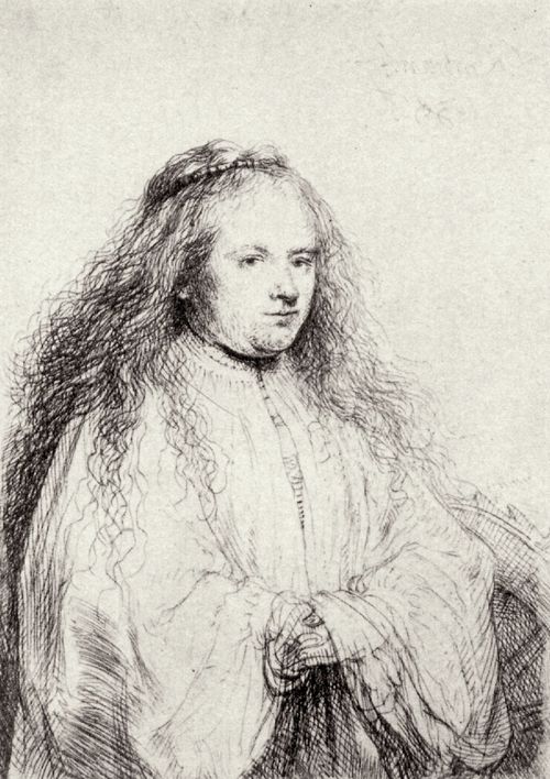 Rembrandt Harmensz. van Rijn: Die sog. »Kleine Judenbraut« (Portrt der Saskia)
