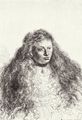 Rembrandt Harmensz. van Rijn: Frau mit langem Haar (Portrt der Saskia)