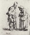 Rembrandt Harmensz. van Rijn: Bettler und Bettlerin (Die Unterhaltung)