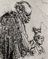 Rembrandt Harmensz. van Rijn: Zwei Bettlerstudien