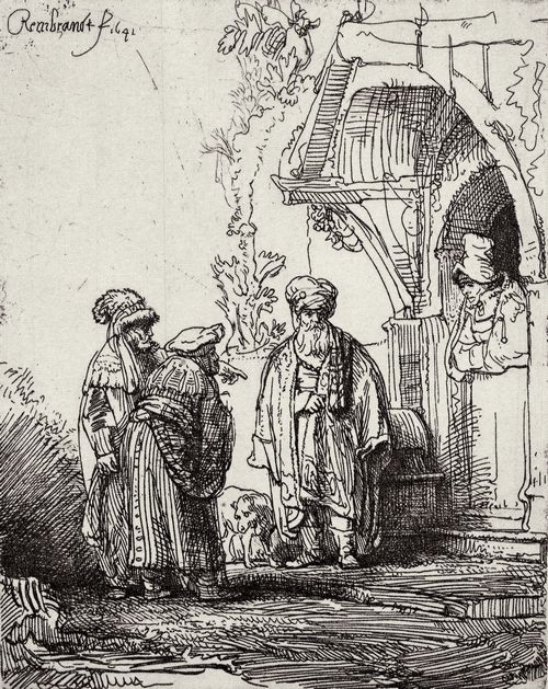 Rembrandt Harmensz. van Rijn: Die drei Orientalen