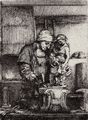 Rembrandt Harmensz. van Rijn: Der Goldschmied
