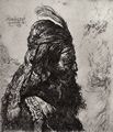 Rembrandt Harmensz. van Rijn: Kopf eines Orientalen
