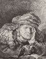 Rembrandt Harmensz. van Rijn: Schlafende Alte