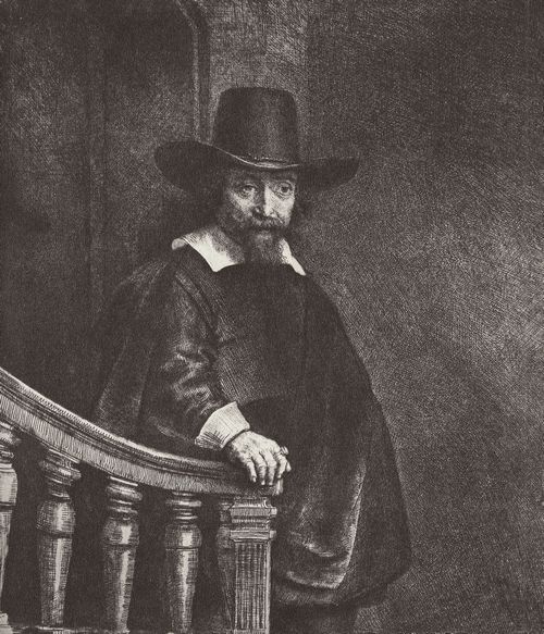 Rembrandt Harmensz. van Rijn: Portrt des Ephraim Bonus