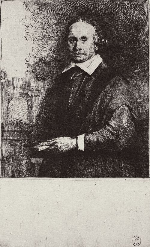 Rembrandt Harmensz. van Rijn: Portrt des Jan Antonides van der Linden