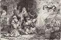 Rembrandt Harmensz. van Rijn: Die Familie des Tobias und das Verschwinden des Engels