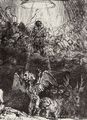 Rembrandt Harmensz. van Rijn: Illustration zu »Piedra gloriosa« von Manasse ben Israel, Die Vision Daniels