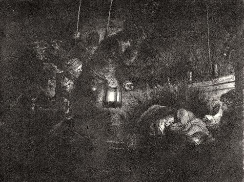 Rembrandt Harmensz. van Rijn: Die Anbetung der Hirten