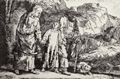Rembrandt Harmensz. van Rijn: Jesus, mit seinen Eltern aus dem Tempel heimkehrend