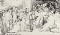 Rembrandt Harmensz. van Rijn: Der stehende Jesusknabe und die Schriftgelehrten