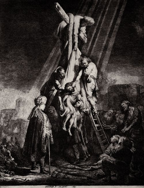 Rembrandt Harmensz. van Rijn: Die sog. »Groe Kreuzabnahme«