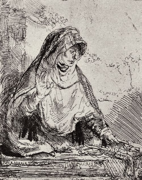 Rembrandt Harmensz. van Rijn: Die Schmerzensmutter