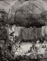 Rembrandt Harmensz. van Rijn: Die Grablegung
