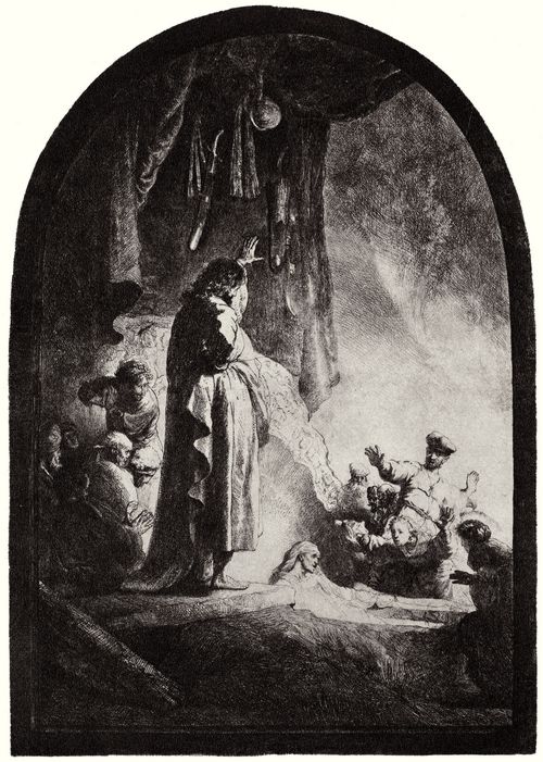 Rembrandt Harmensz. van Rijn: Die sog. »Groe Auferweckung des Lazarus«