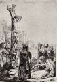 Rembrandt Harmensz. van Rijn: Christus am Kreuz