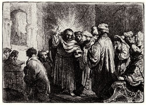 Rembrandt Harmensz. van Rijn: Der Zinsgroschen