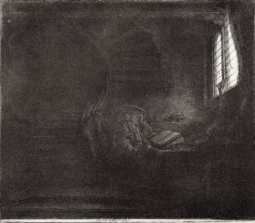 Rembrandt Harmensz. van Rijn: Hl. Hieronymus im Zimmer