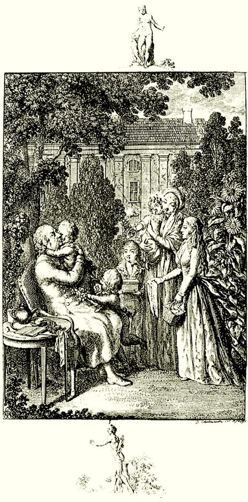 Chodowiecki, Daniel Nikolaus: Illustration zu Carl Lang's »Almanach fr 1796«