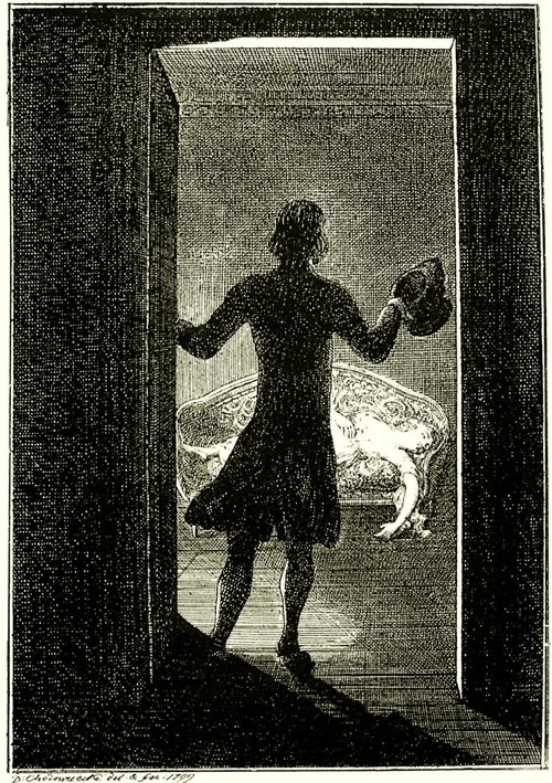 Chodowiecki, Daniel Nikolaus: Illustration zu Carl Lang's »Das Mdchen aus der Waldhtte«, 01. Blatt