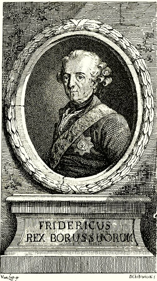 Chodowiecki, Daniel Nikolaus: Portrait von Friedrich dem Grossen
