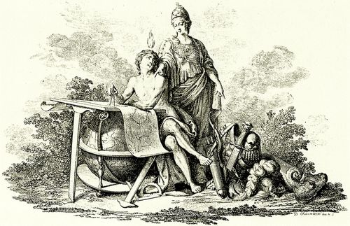 Chodowiecki, Daniel Nikolaus: Illustration zu J. G. Tielcke's »Mmoires pour servir  l'histoire de la guerre de 1756-1763. 6 Tomes«