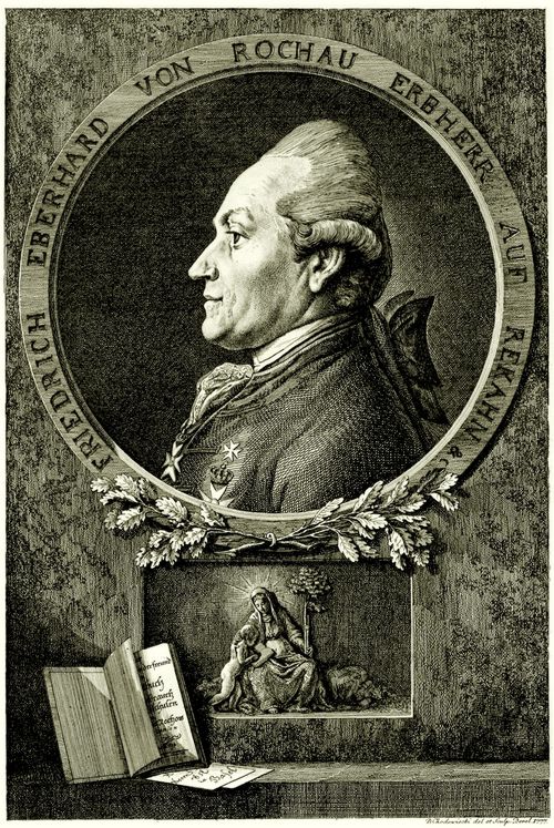 Chodowiecki, Daniel Nikolaus: Portrait von F.E. von Rochow