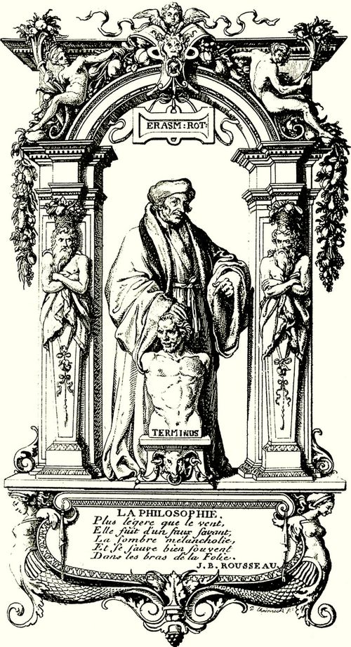 Chodowiecki, Daniel Nikolaus: Illustration zu Erasmus von Rotterdams »Lob der Narrheit«