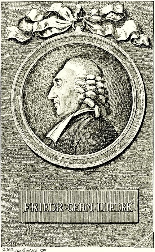 Chodowiecki, Daniel Nikolaus: Portrait des Predigers Friedrich G. Ldke