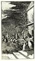 Hogarth, William: Illustration zu Charles Gildons »Neue Metamorphosen«, Camilla wird von Banditen entführt