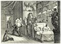 Hogarth, William: Große Illustrationen zu Samuel Butlers »Hudibras«, Hudibras vor dem Richter