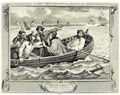 Hogarth, William: Folge »Fleiß und Faulheit«, Fünftes Blatt: Der Faule, weggejagt und auf die See geschickt