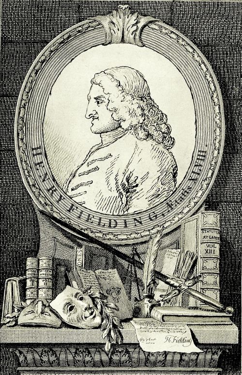 Hogarth, William: Portrt des Henry Fielding