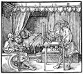 Dürer, Albrecht: Der Zeichner des sitzenden Mannes