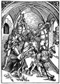 Dürer, Albrecht: Die »Albertina-Passion«, Szene: Dornenkrönung Christi