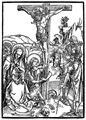 Dürer, Albrecht: Die »Albertina-Passion«, Szene: Christus am Kreuz