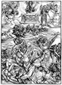 Dürer, Albrecht: Illustration zur »Apokalypse«, Szene: Die vier Euphratengel