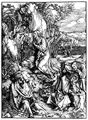 Dürer, Albrecht: Folge der »Großen Passion«, Szene: Christus am Ölberg